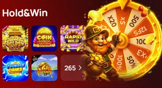 Коллекция Hold&Win — 265 слотов